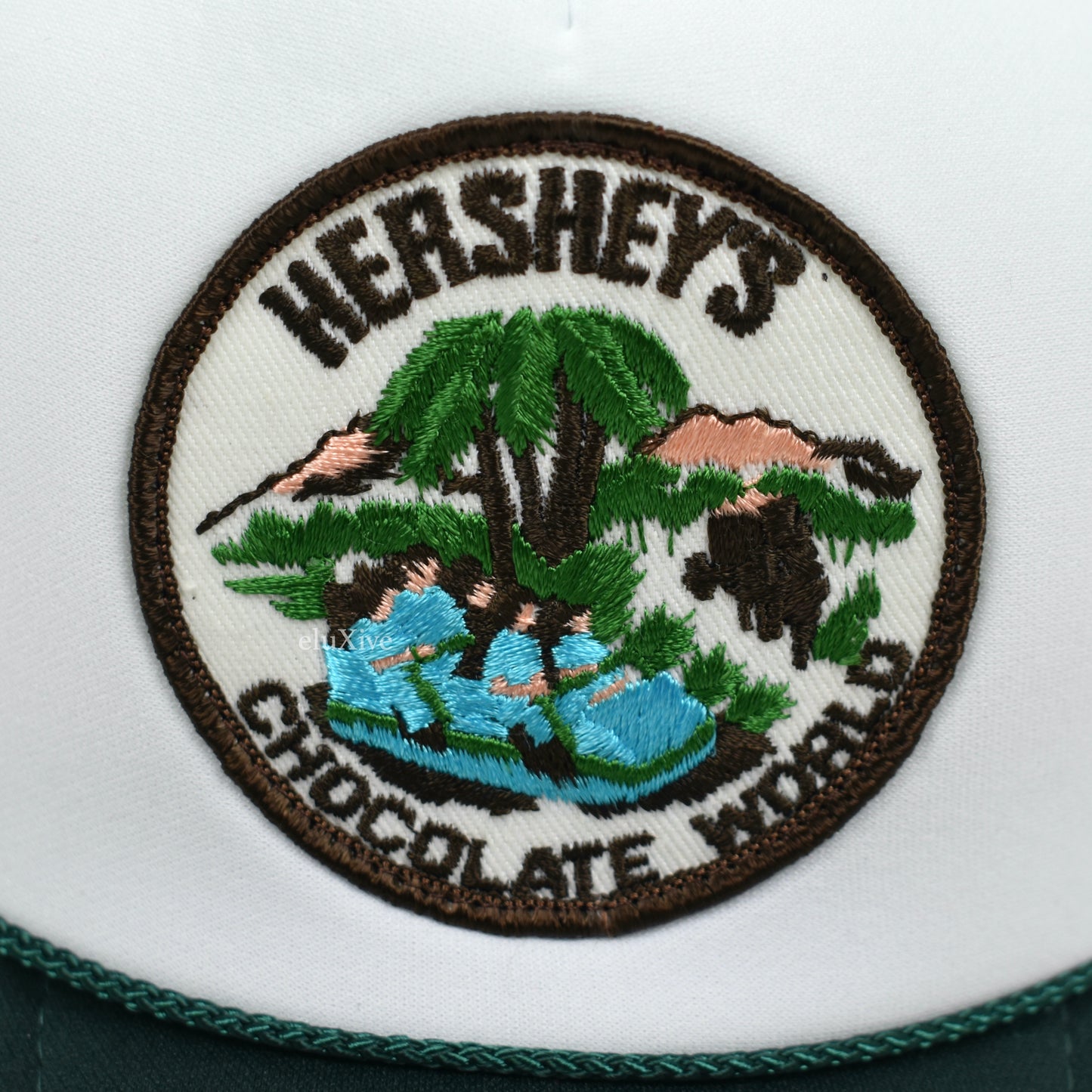 Retro - Hershey's Chocolate World Vintage Patch Trucker Hat