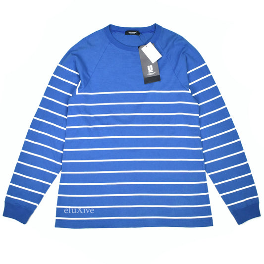 Undercover - Blue Striped Spiritual Noise T-Shirt