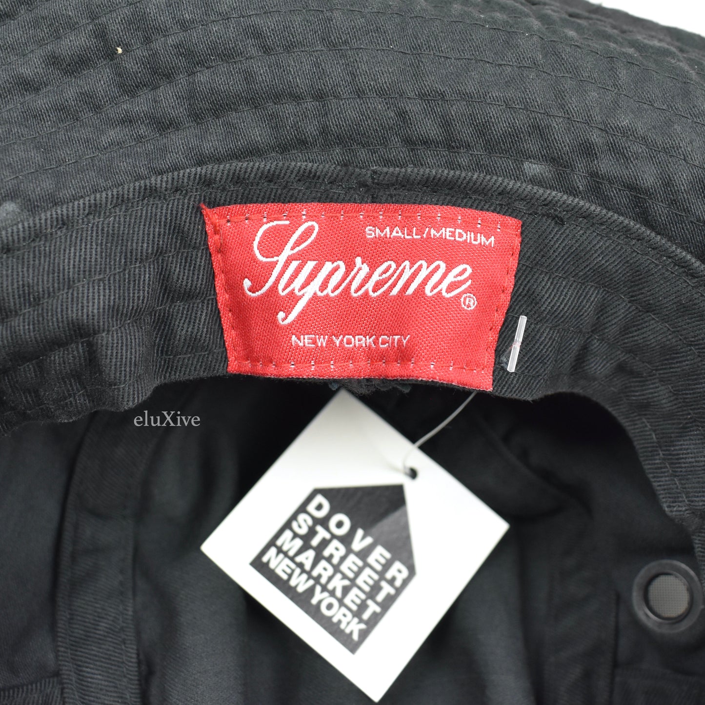 Supreme - Overdyed Camo Boonie Bucket Hat (Black)