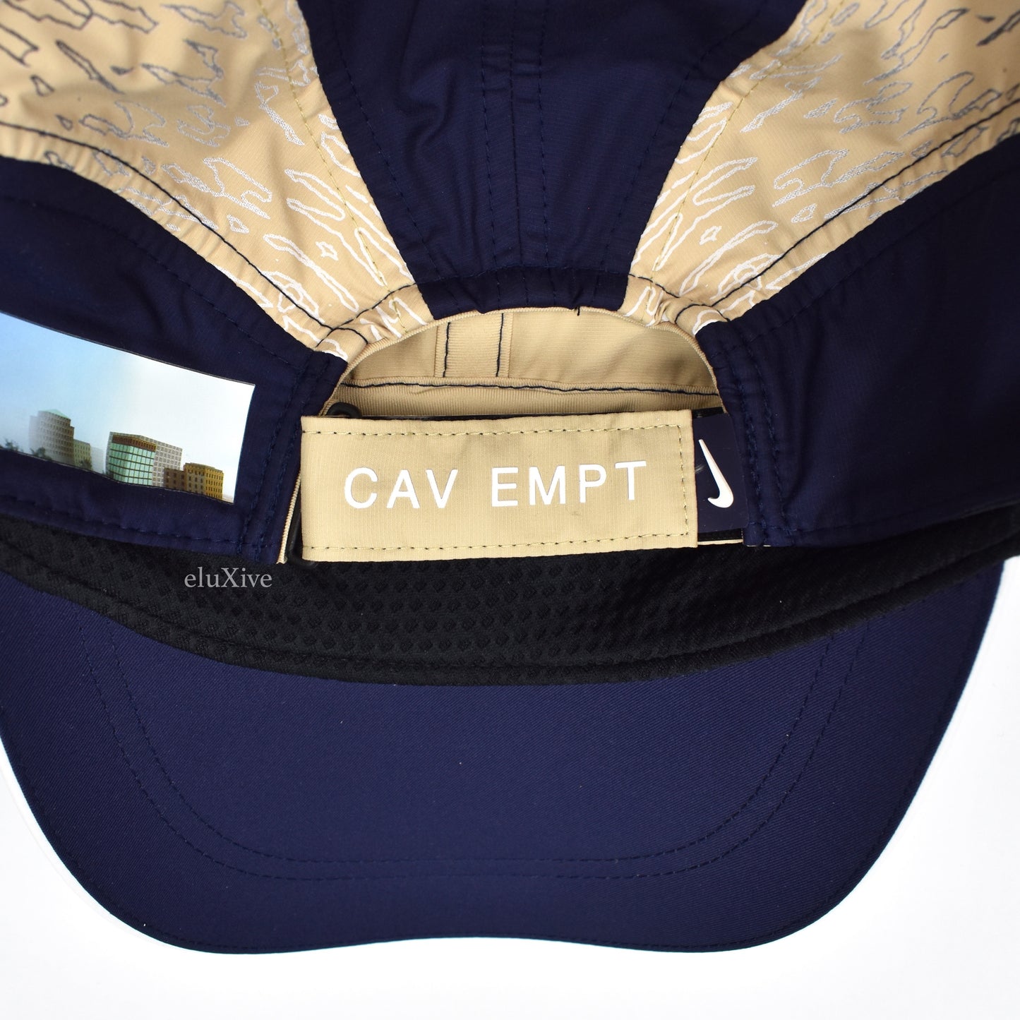 Nike x Cav Empt - Navy Logo Running Hat