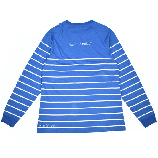 Undercover - Blue Striped Spiritual Noise T-Shirt