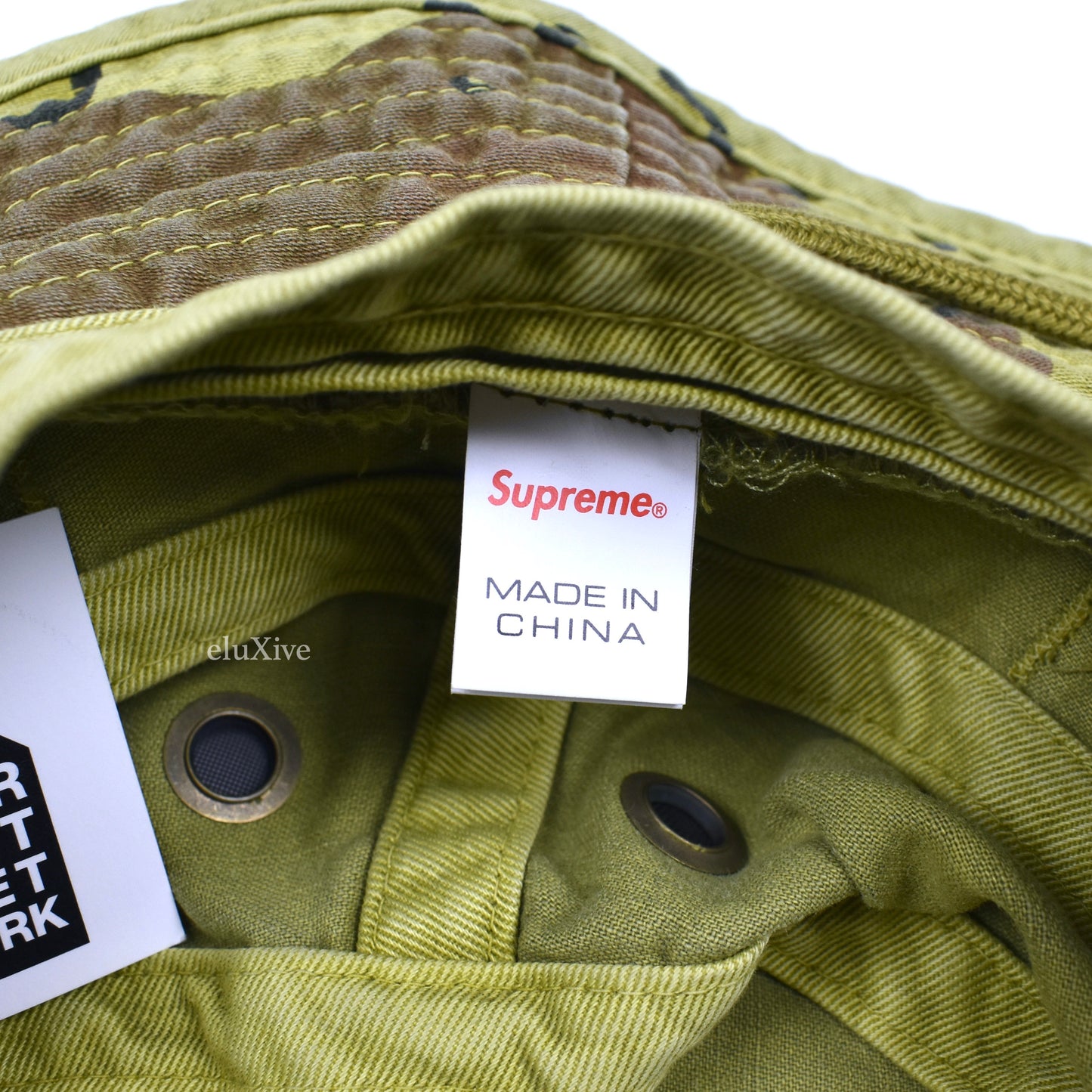 Supreme - Overdyed Camo Boonie Bucket Hat (Green)