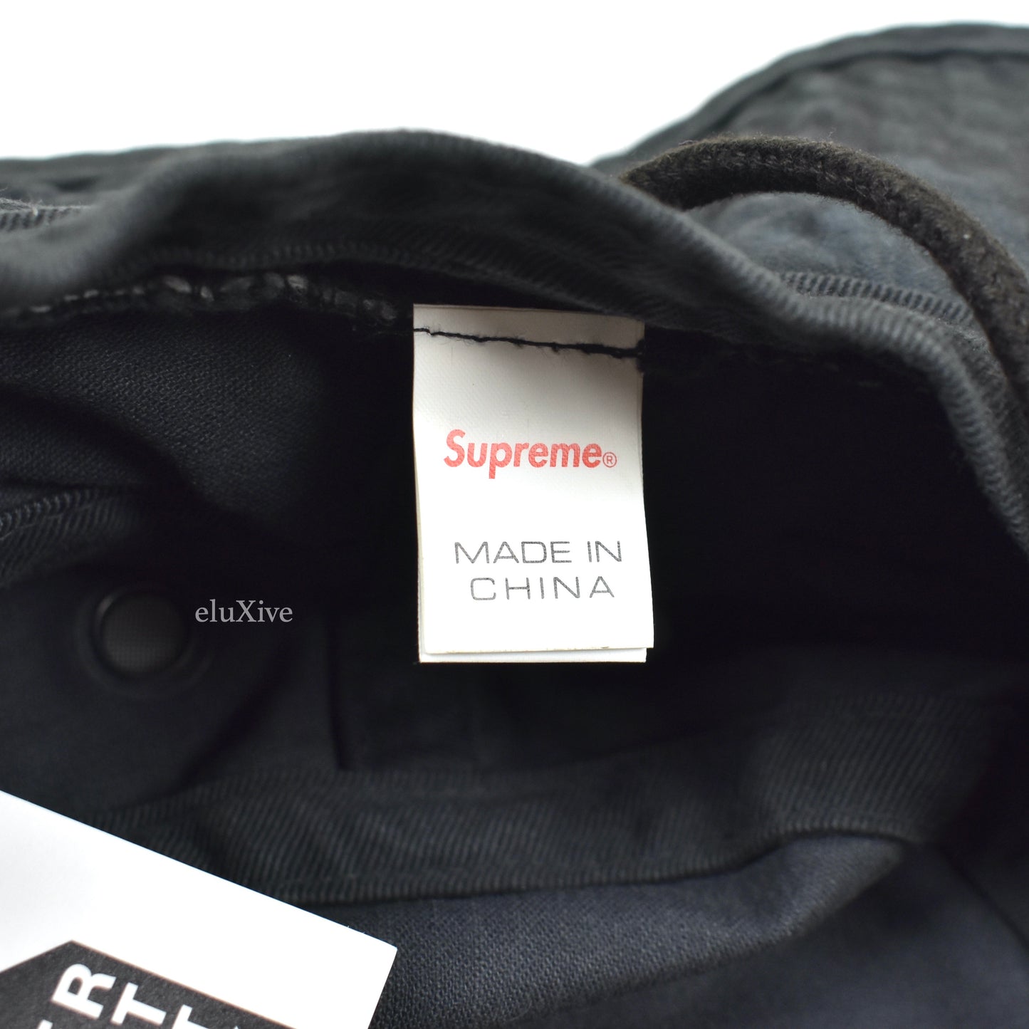 Supreme - Overdyed Camo Boonie Bucket Hat (Black)