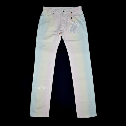 Maison Margiela - Pastel Fade Effect Denim Jeans