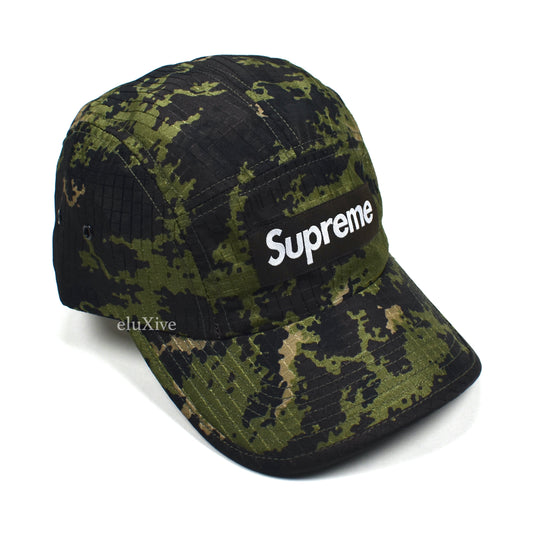 Supreme - Woodland Camo Ripstop Military Box Logo Hat