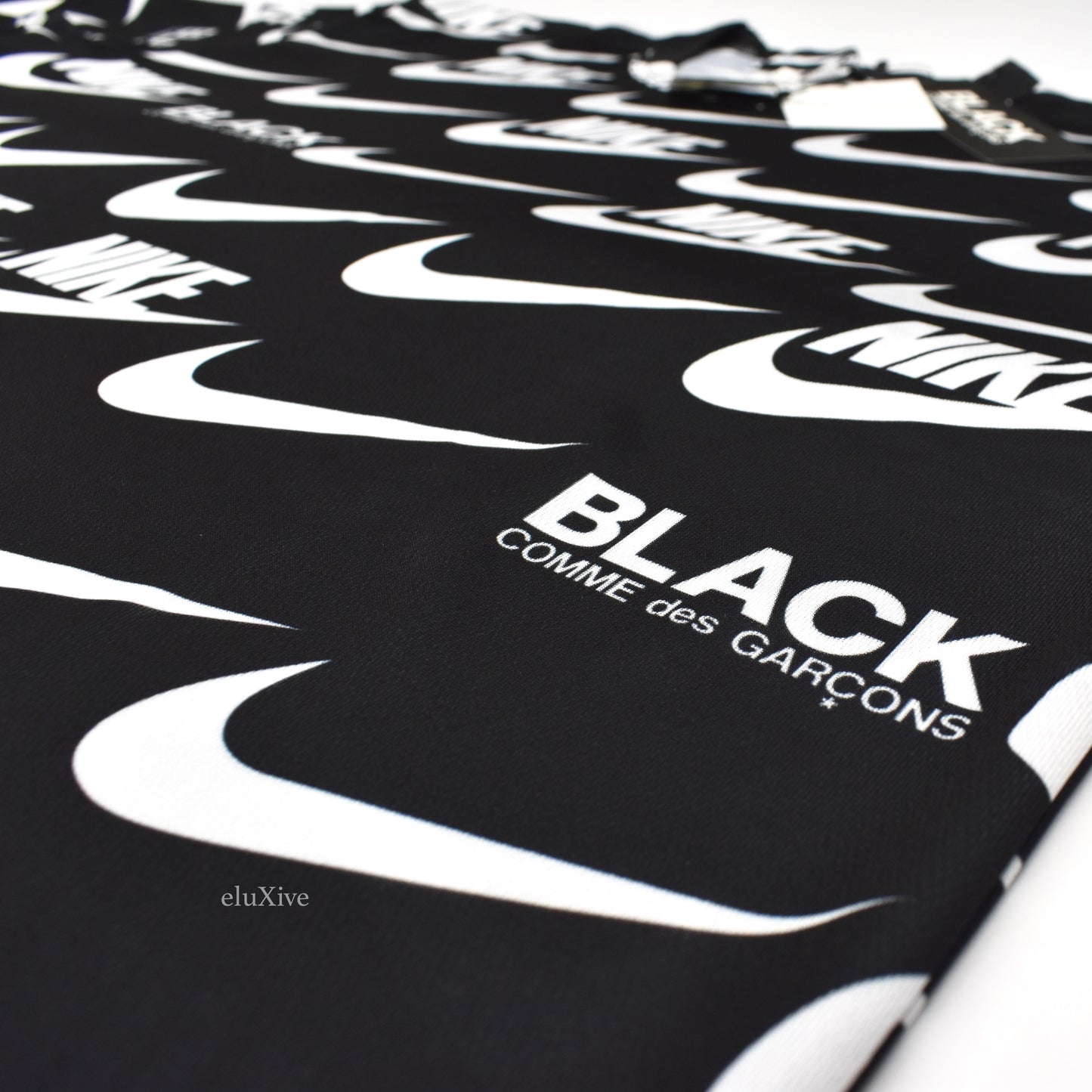 Comme des Garcons x Nike - CDG Black Allover Logo T-Shirt