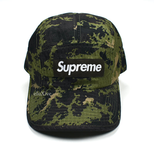 Supreme - Woodland Camo Ripstop Military Box Logo Hat