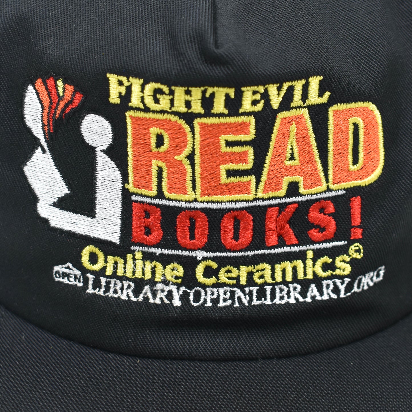Online Ceramics - Read Books Logo Hat (Black)