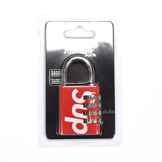 Supreme - Red Box Logo Master Lock