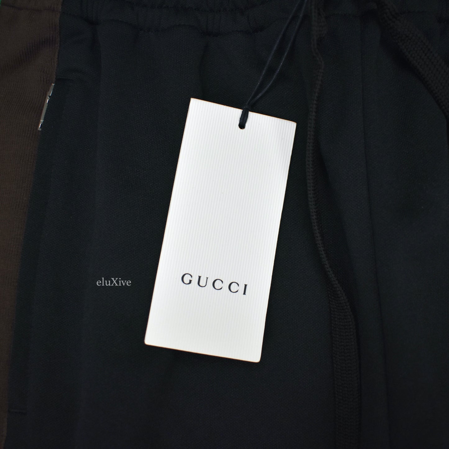 Gucci - Black Web Stripe Technical Jersey Track Pants