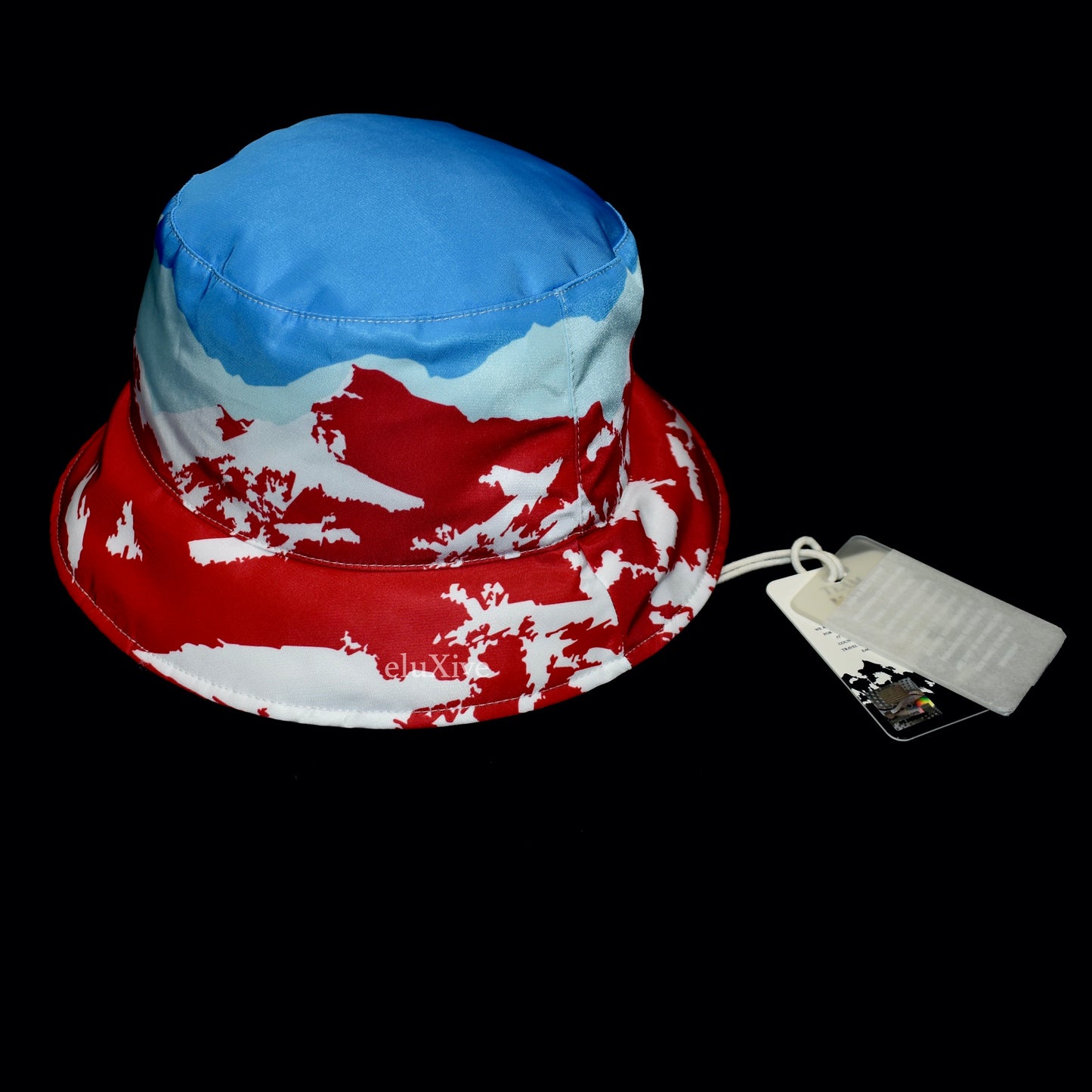 Kith - Team USA Mountain Print Bucket Hat (Red)