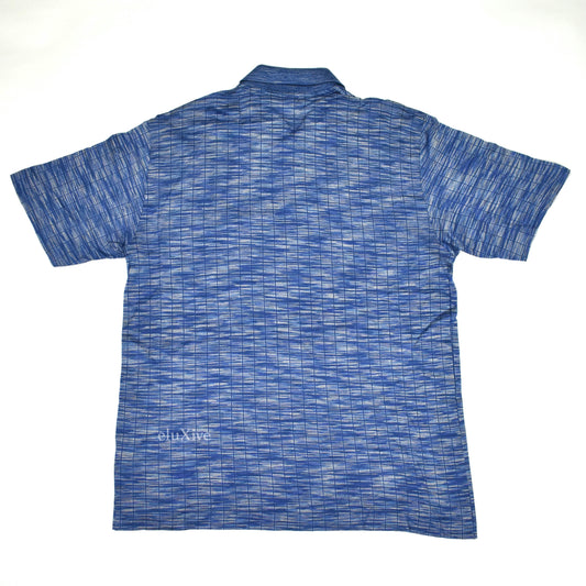 Celine - Vintage 90s Navy Logo Embroidered Polo Shirt