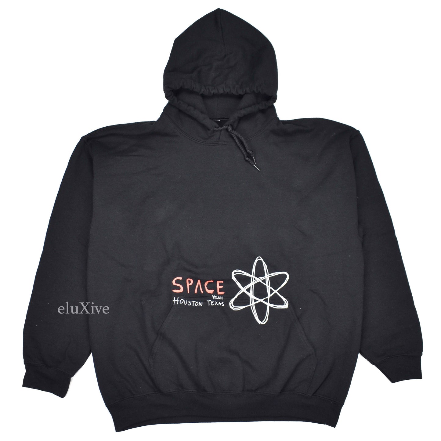 Travis Scott - Space Village Logo Hoodie (Black)