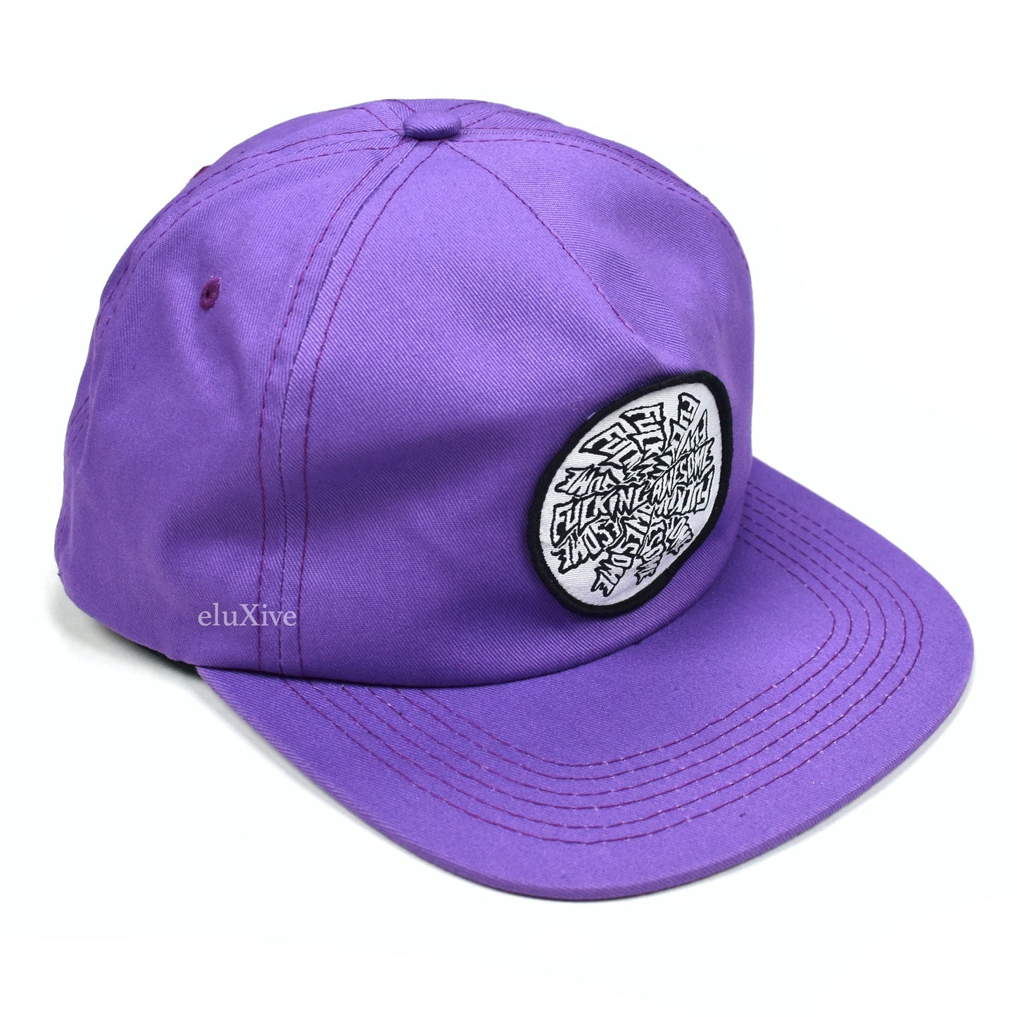 Fucking Awesome - Purple Spiral Logo Hat