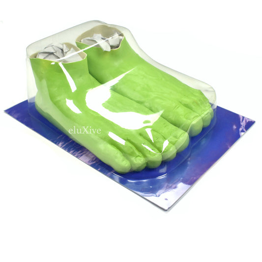 Imran Potato - Caveman Foot Slippers 'Hulk' (Green)