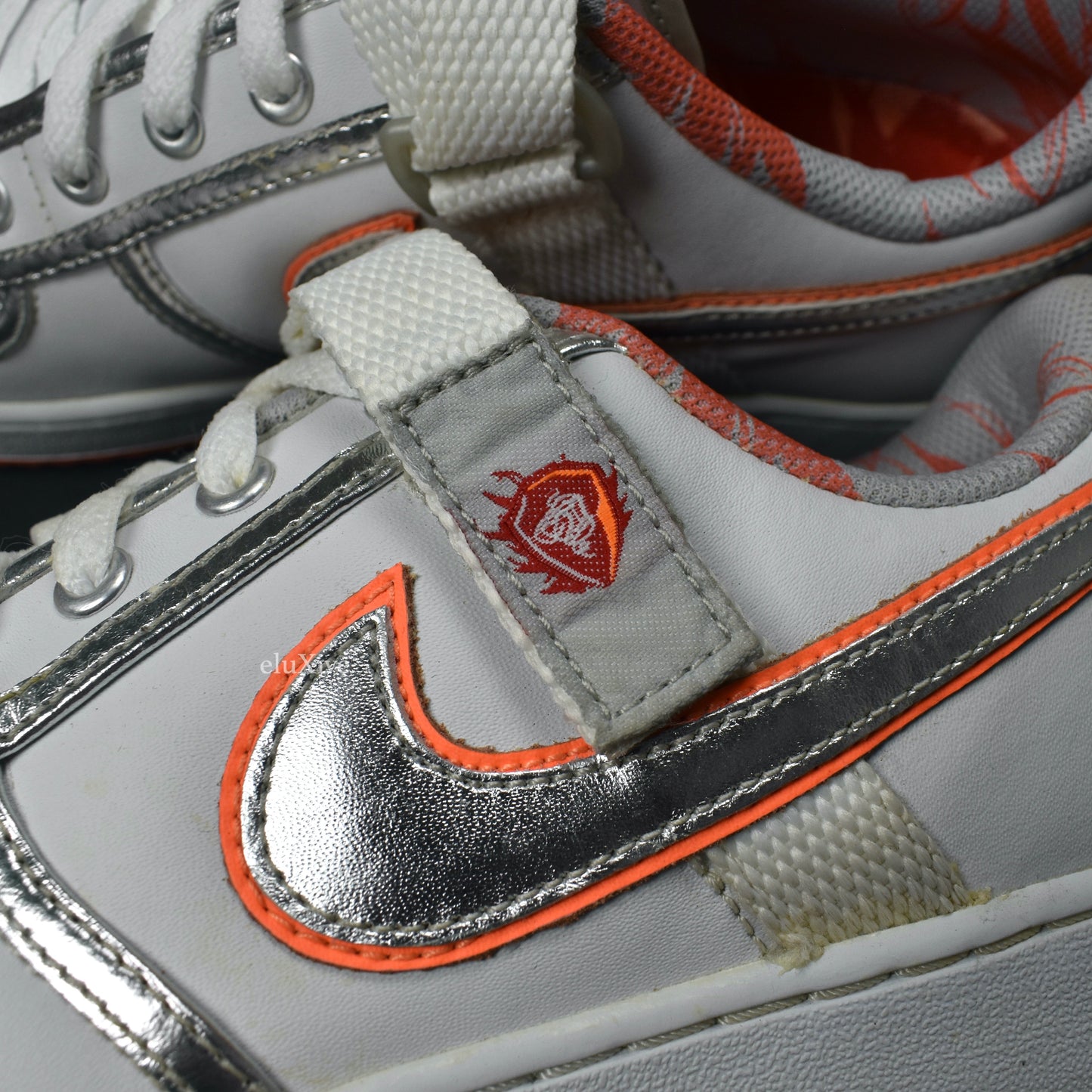 Nike - Vandal Low (White/Silver/Orange)
