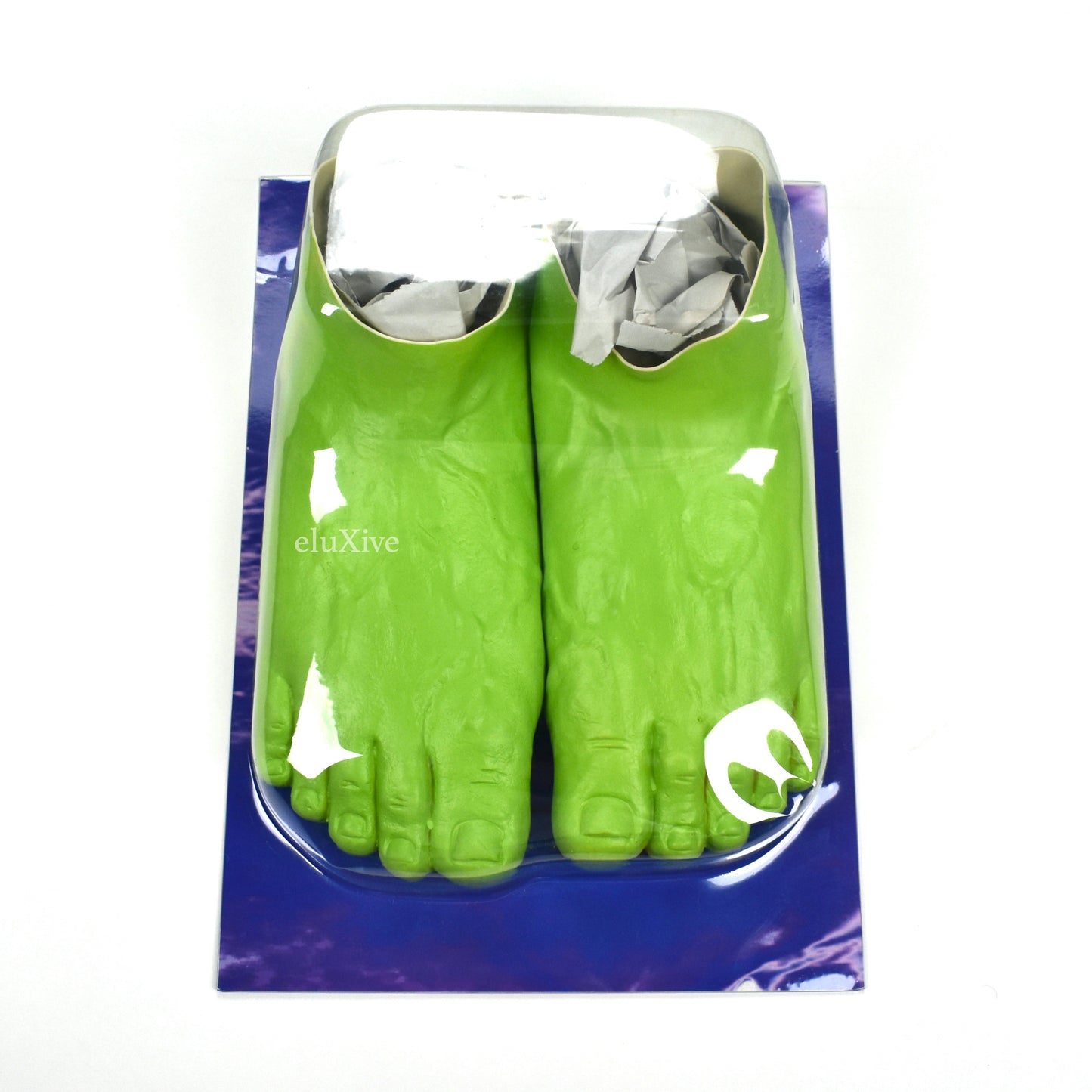 Imran Potato - Caveman Foot Slippers 'Hulk' (Green)