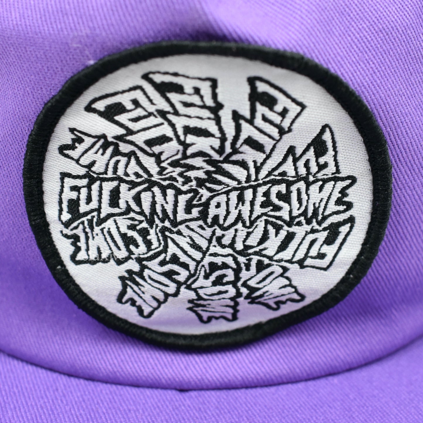 Fucking Awesome - Purple Spiral Logo Hat