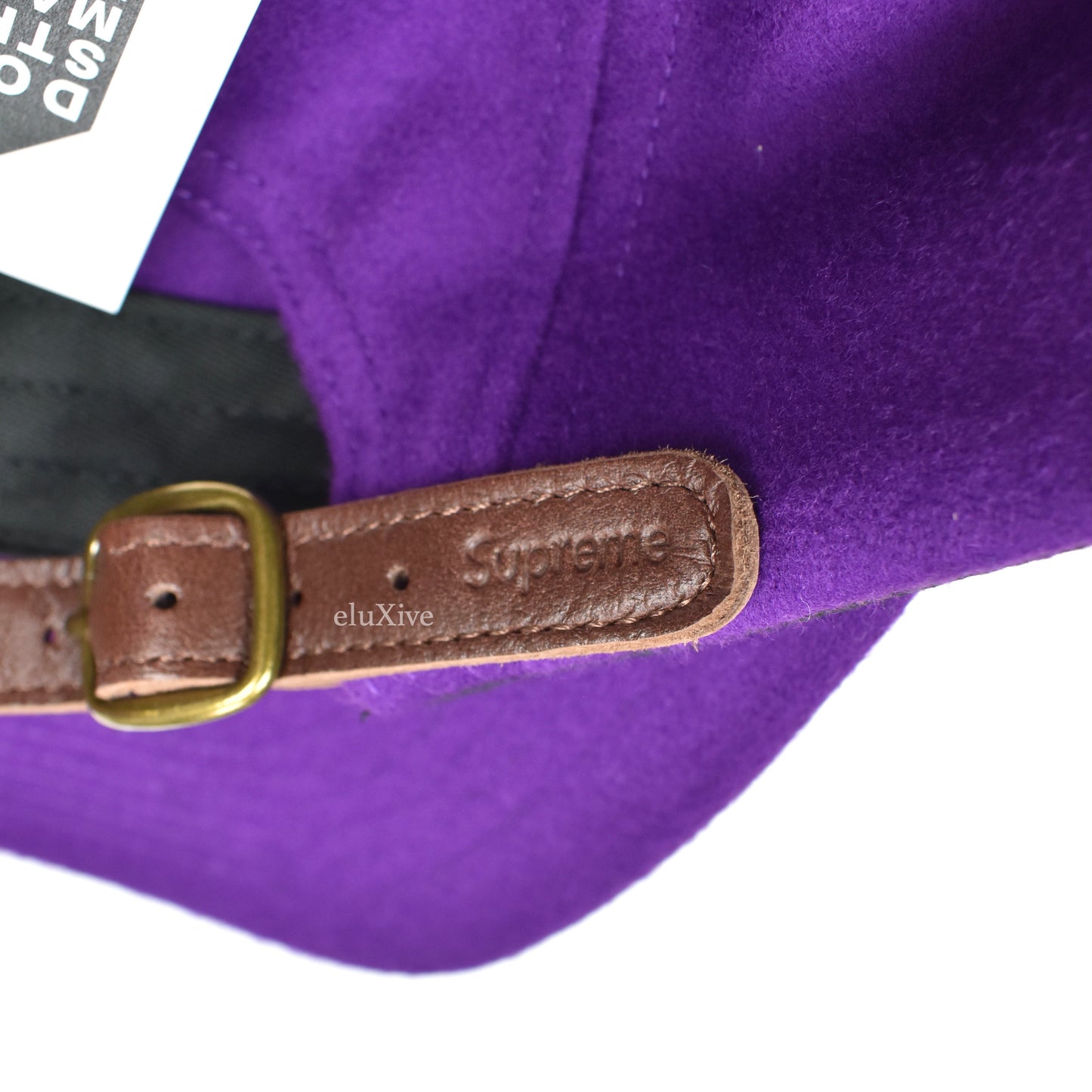 Supreme x Loro Piana - Wool Box Logo Hat (Purple)