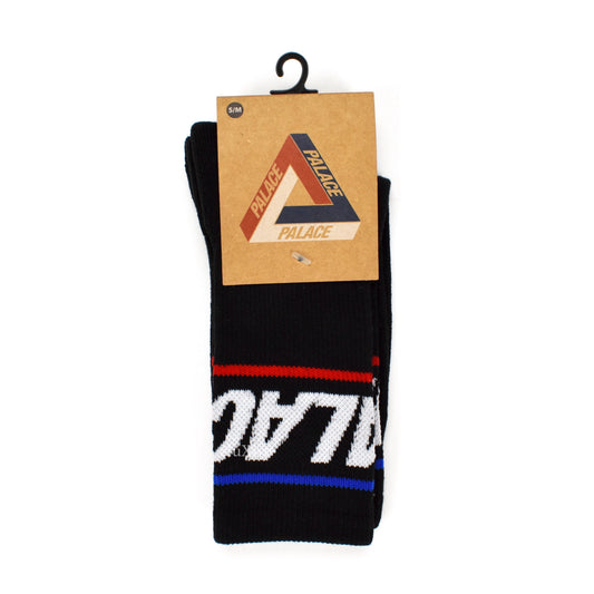 Palace - Basically A Sock Logo Socks (Black)
