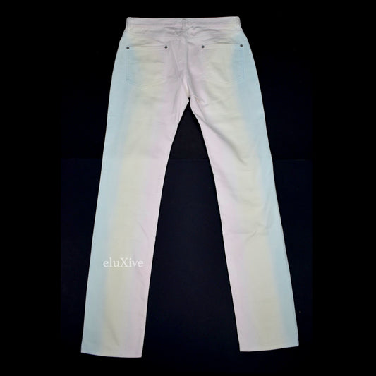 Maison Margiela - Pastel Fade Effect Denim Jeans