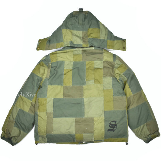 Supreme x Junya Watanabe - Patchwork Puffy Jacket (Olive)