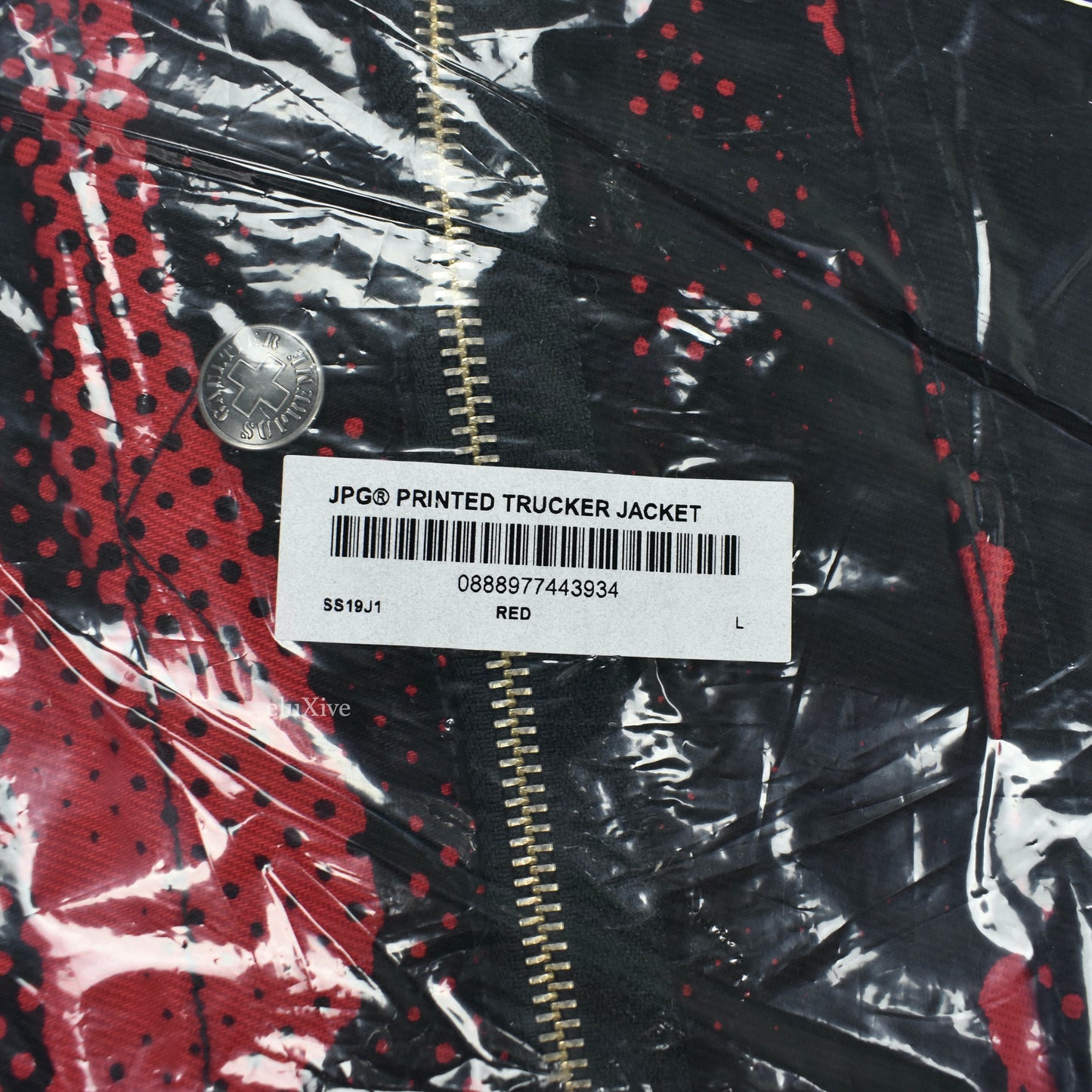 Supreme x Jean Paul Gaultier - Fuck Racism Trucker Jacket (Red)