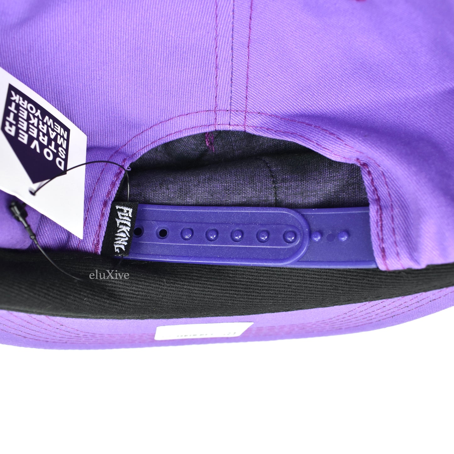 Fucking Awesome - Purple Spiral Logo Hat