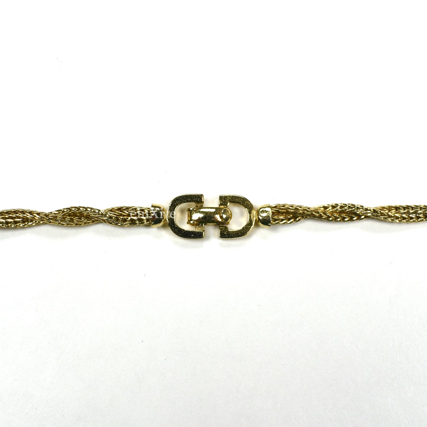 Dior - 40" Gold Twist Chain Necklace