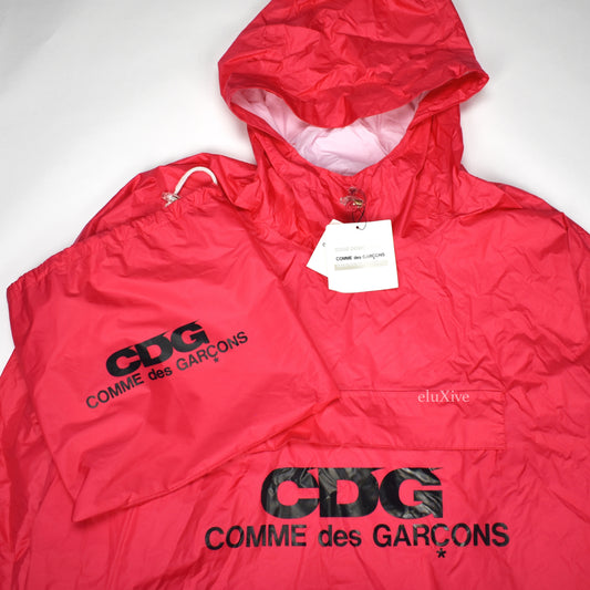 Comme des Garcons - Red Logo Poncho