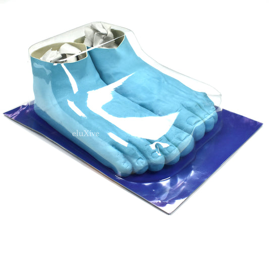 Imran Potato - Caveman Foot Slippers 'Smurf' (Blue)