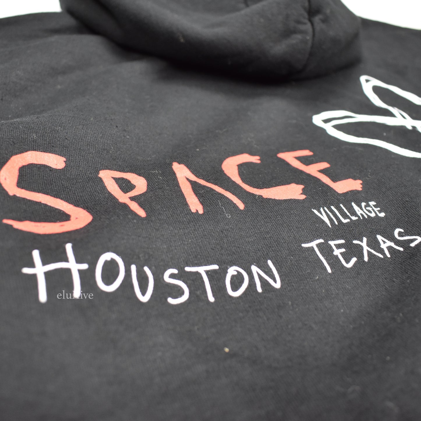 Travis Scott - Space Village Logo Hoodie (Black)