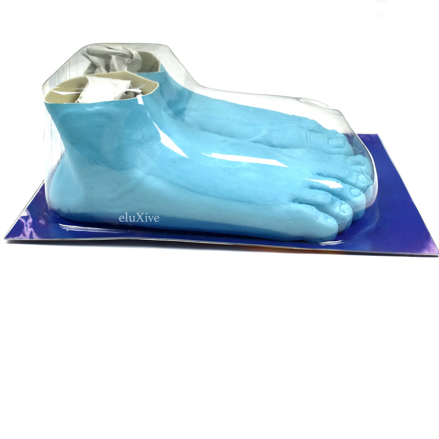 Imran Potato - Caveman Foot Slippers 'Smurf' (Blue)