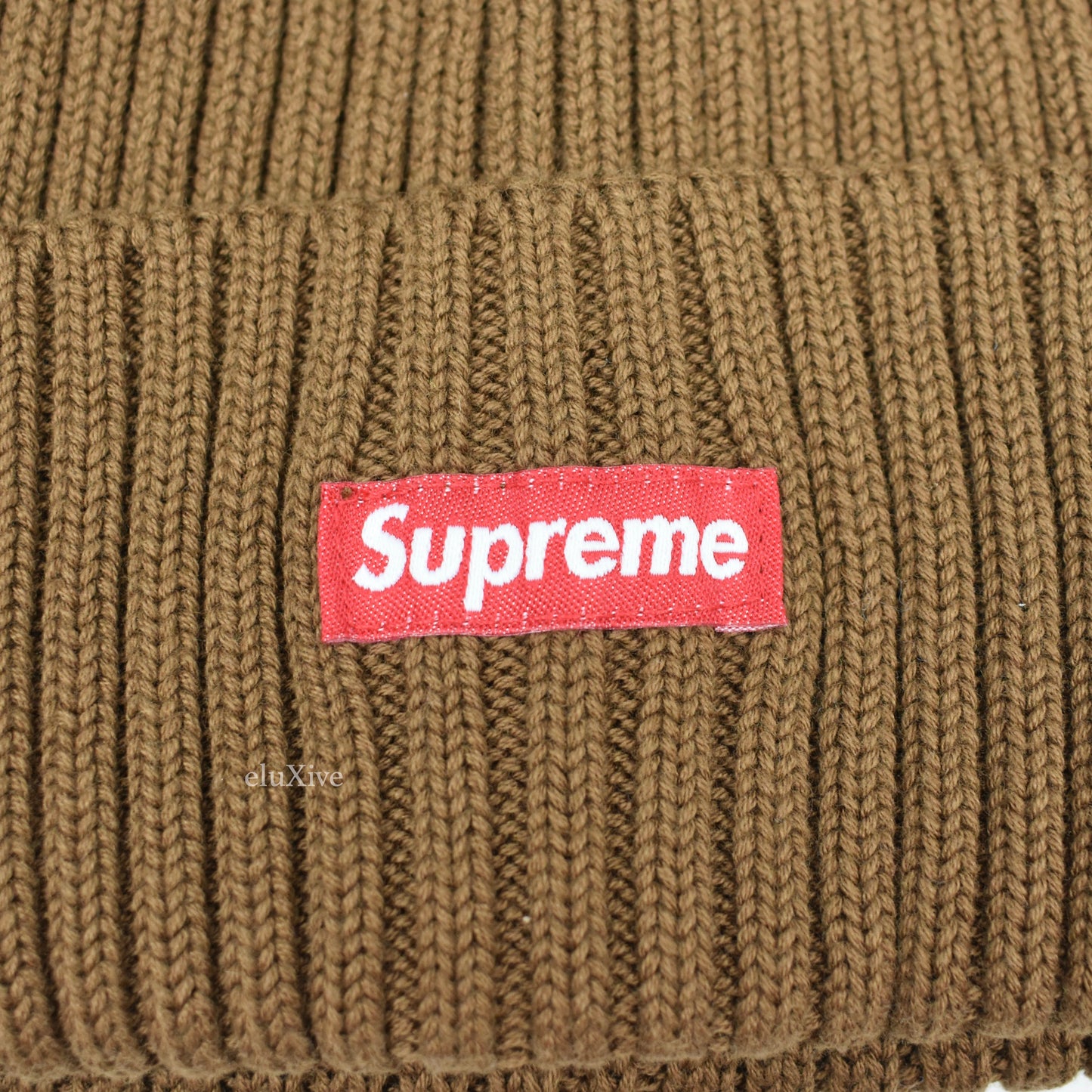 Supreme - Brown Overdyed Small Box Logo Beanie (SS21)