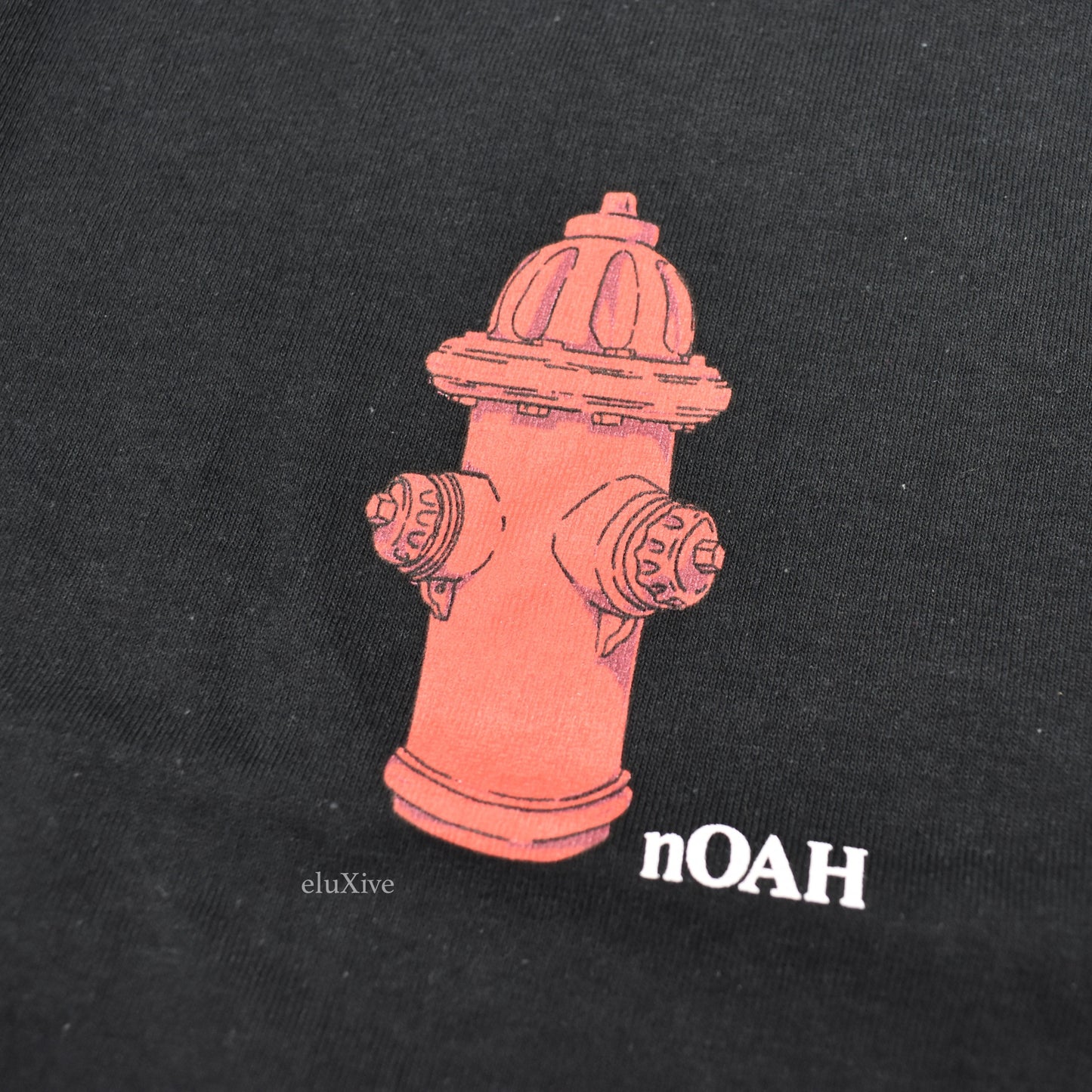 Noah - Fire Hydrant Logo T-Shirt (Black)