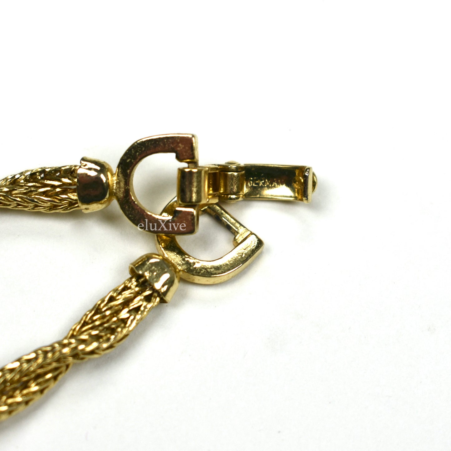 Dior - 40" Gold Twist Chain Necklace