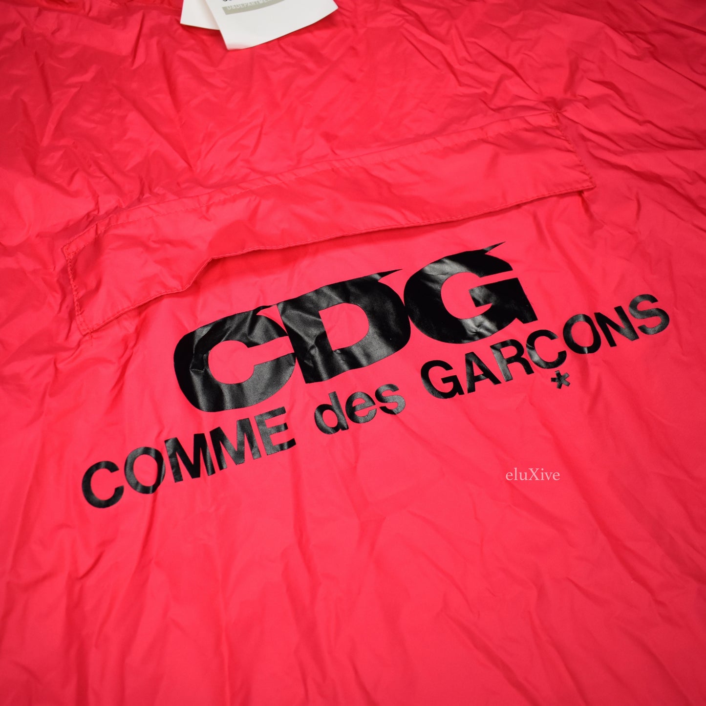 Comme des Garcons - Pink Logo Poncho