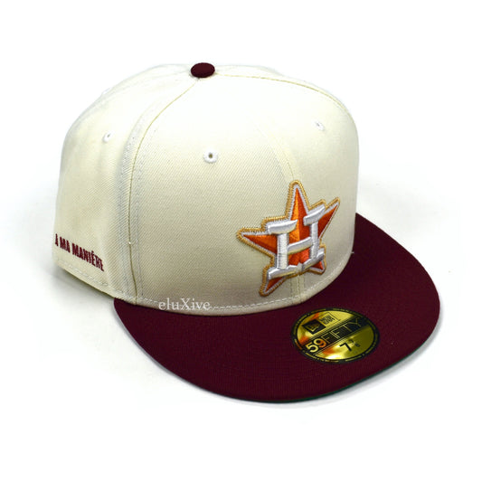 A Ma Maniere x New Era - Houston Astros Fitted Hat (Red Bill)