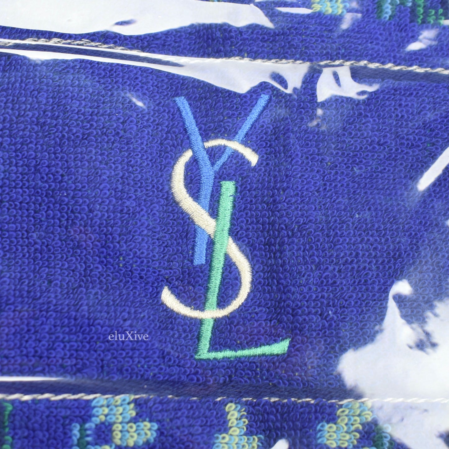 Yves Saint Laurent - Blue Logo Hand Towel (Large)