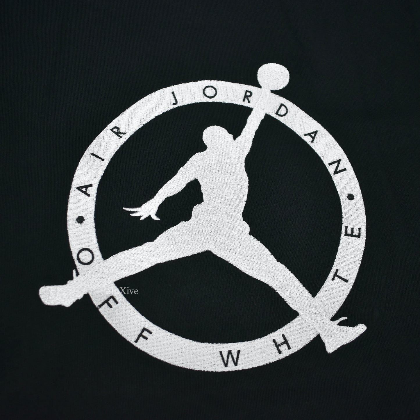 Nike x Off-White - Jordan 2 Logo Embroidered T-Shirt (Black)