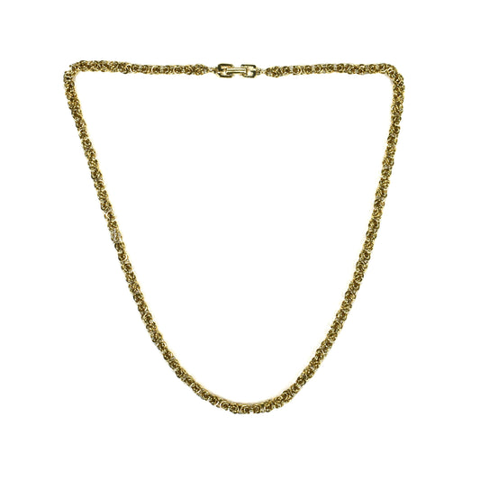 Givenchy - 23.5" Gold Byzantine Chain Necklace