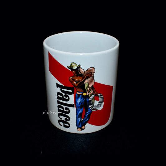 Palace - 'Marlboro Man' Saves Logo Ceramic Mug