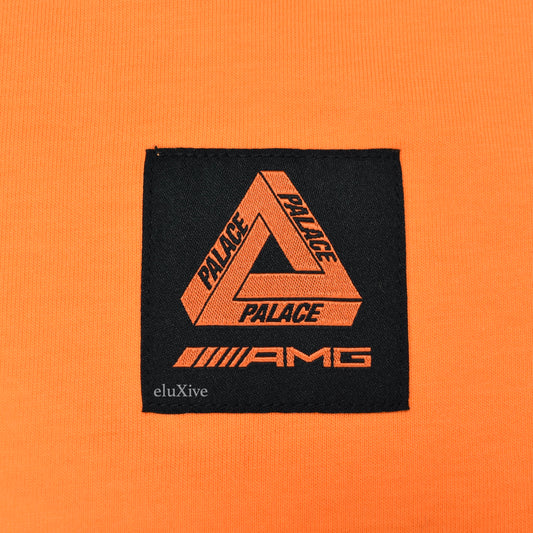 Palace - AMG 2.0 Logo L/S T-Shirt (Orange)