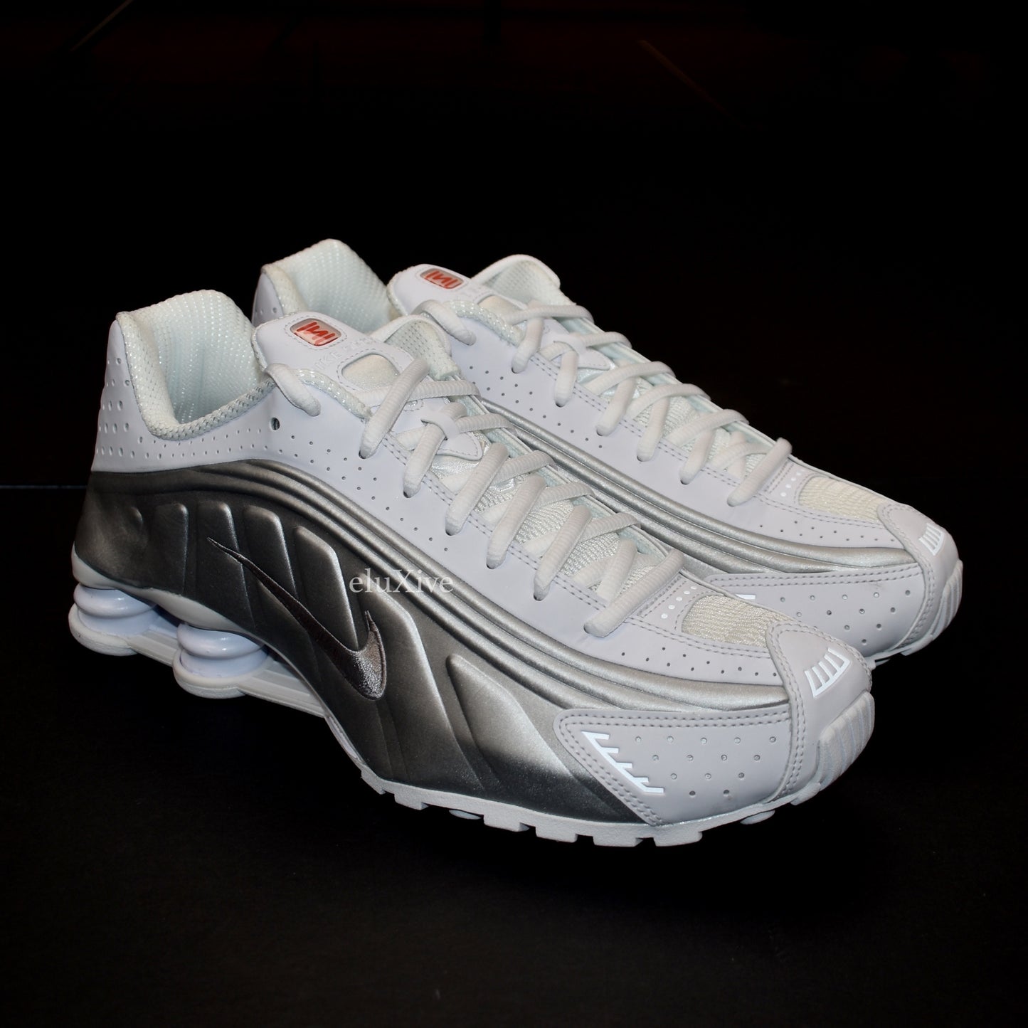 Nike - Shox R4 (White/Metallic Silver)