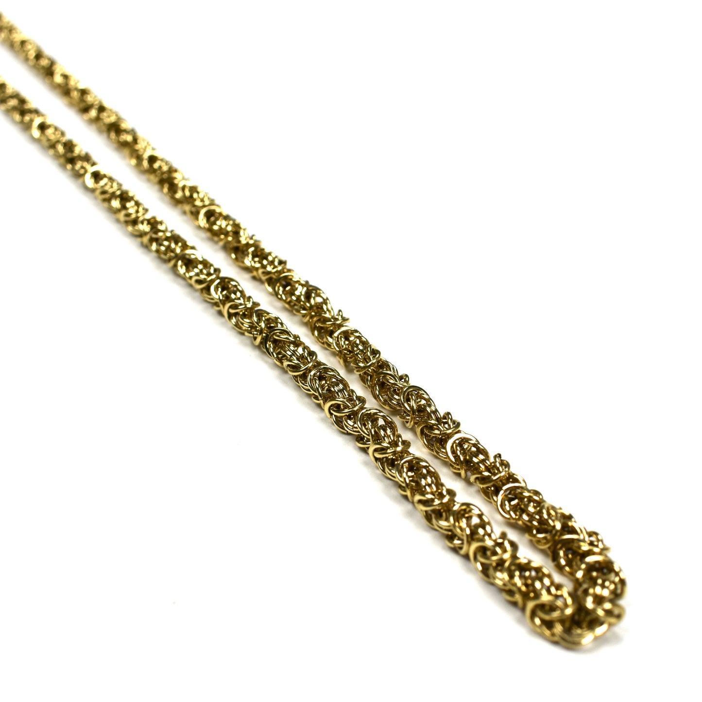 Givenchy - 23.5" Gold Byzantine Chain Necklace