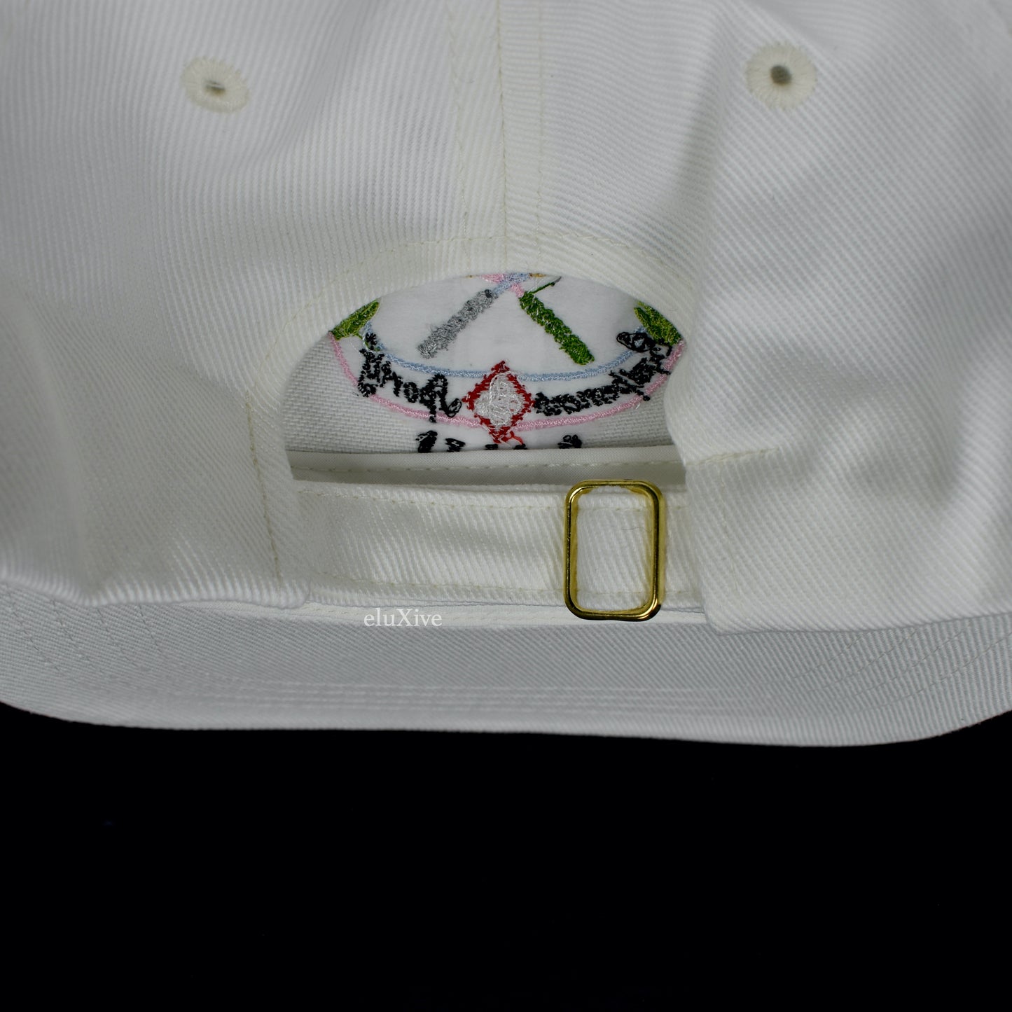 Casablanca - Casa Way Logo Tennis Hat (White)