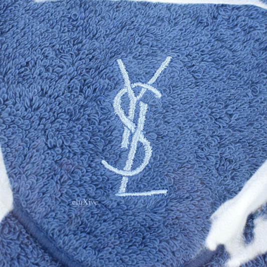 Yves Saint Laurent - Blue Set of 2 Logo Hand Towels (Small)