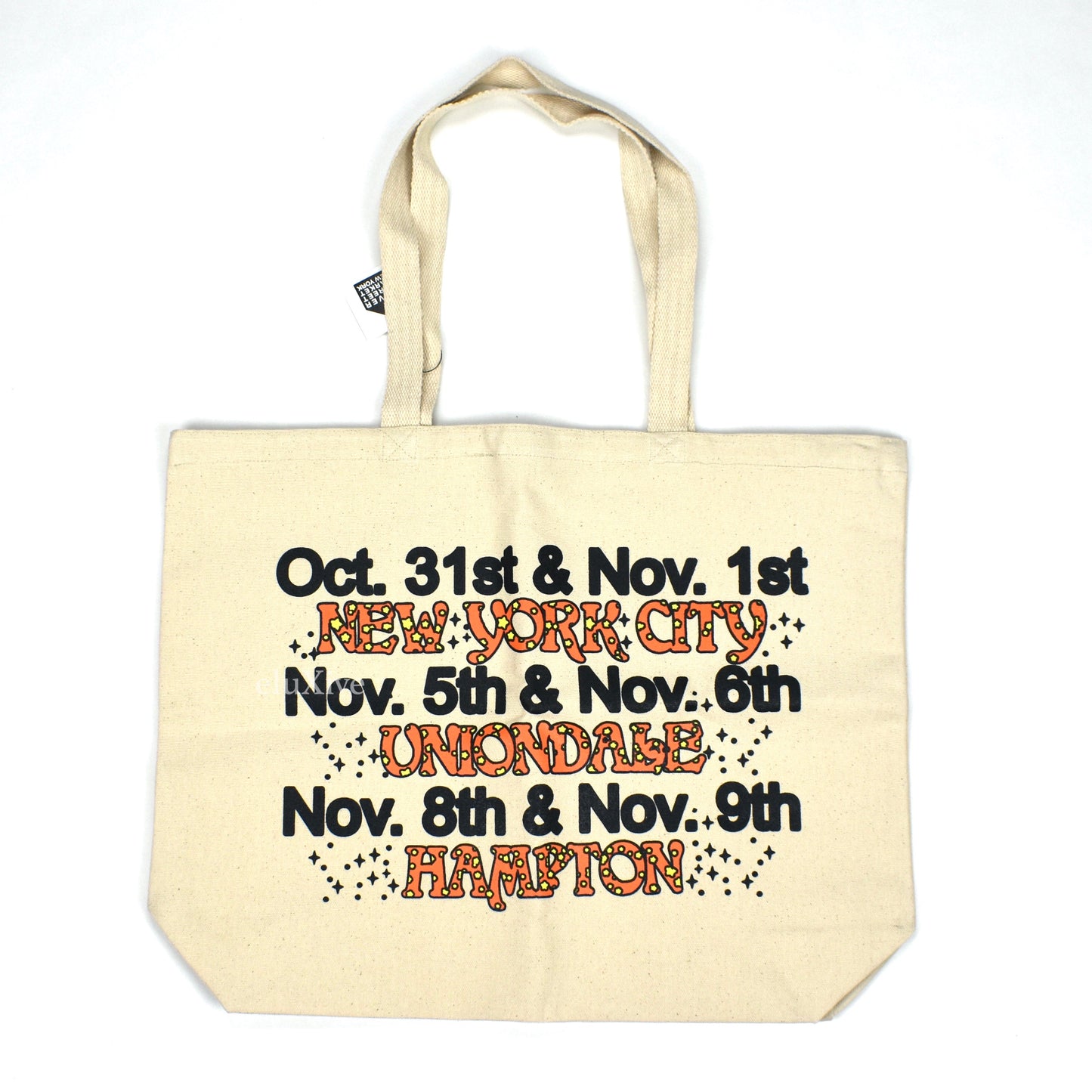 Online Ceramics - 2019 Fall Tour Skeleton Print Tote Bag