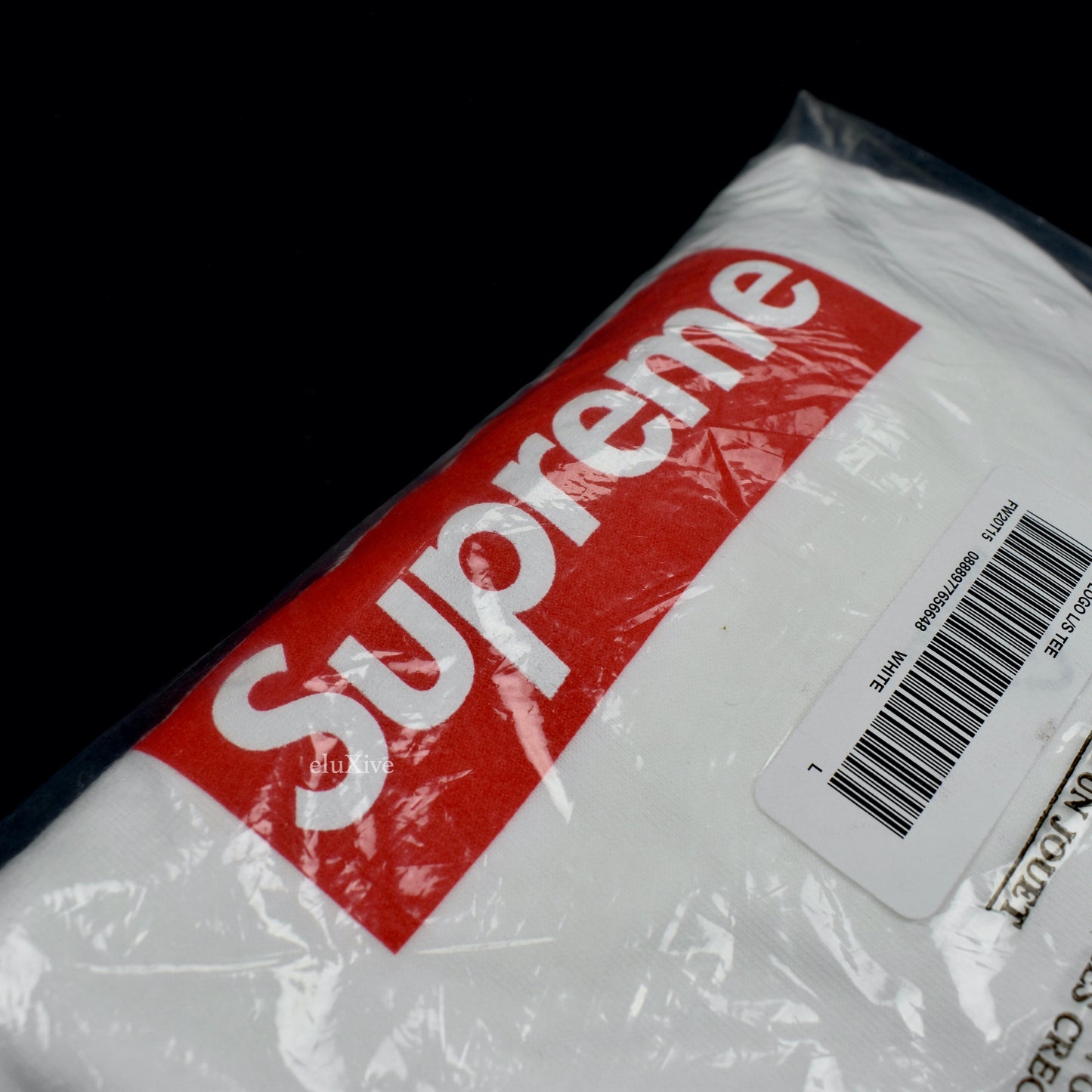 Supreme - FW20 Red Box Logo L/S T-Shirt (White)