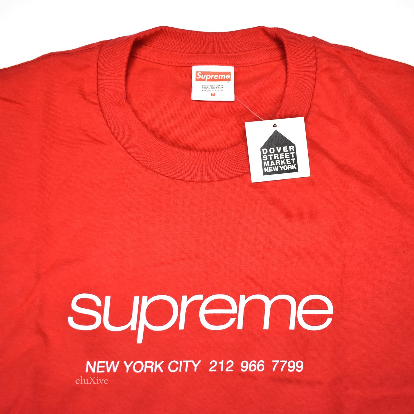Supreme - Classic Logo Shop T-Shirt (Red)
